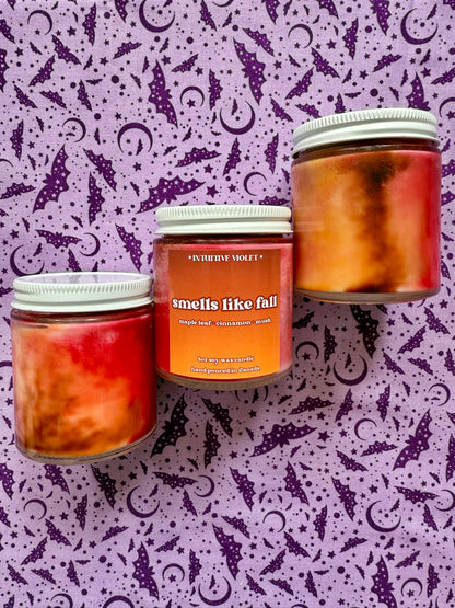 smells like fall | maple leaf + cinnamon