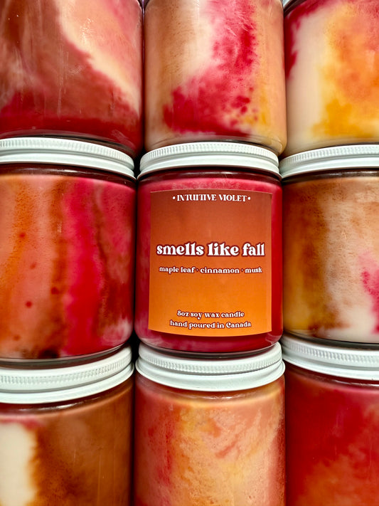 smells like fall | maple leaf + cinnamon