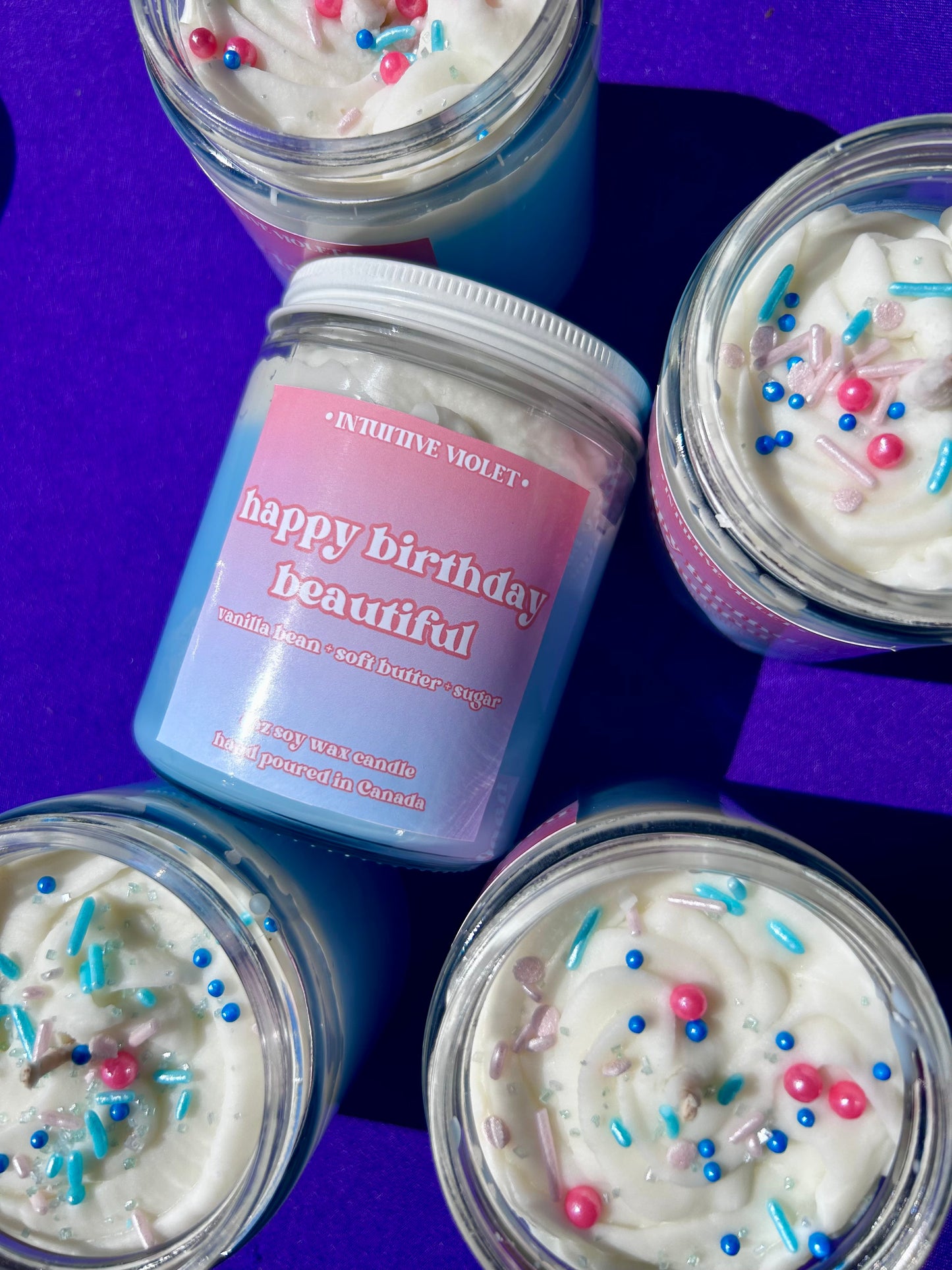 Happy Birthday Beautiful | Vanilla Cream
