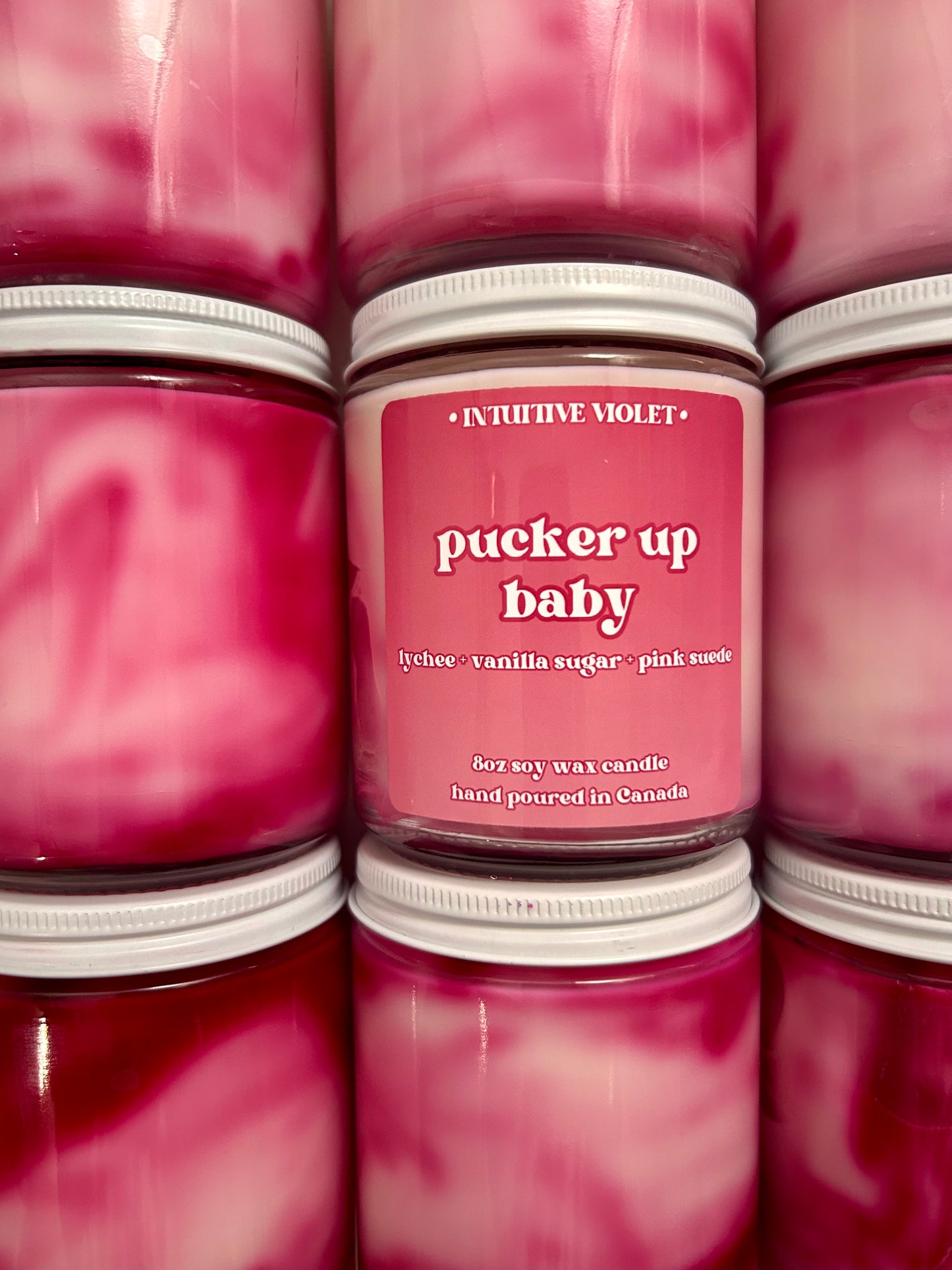 Pucker up Baby | Sugared Lychee + Pink Suede