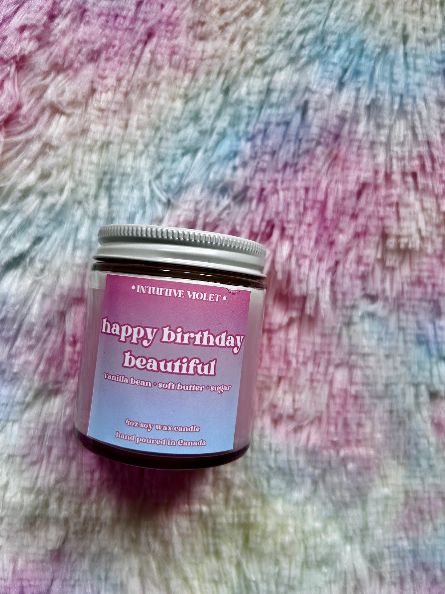 Happy Birthday Beautiful | Vanilla Cream