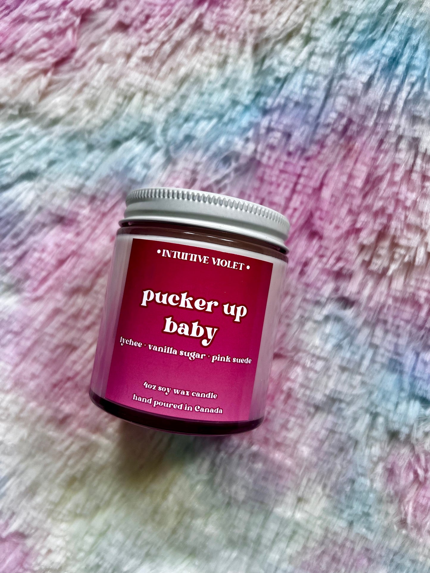Pucker up Baby | Sugared Lychee + Pink Suede