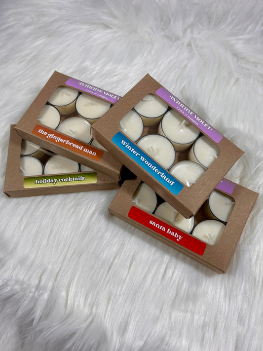 6pk Holiday Tealight sets